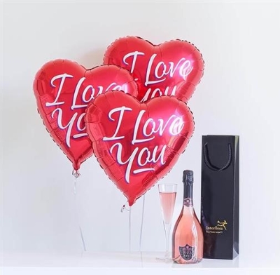 Love Balloons and Prosecco Gift Set