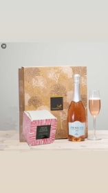 Sparkling Rose and Chocolate Truffle Gift Set