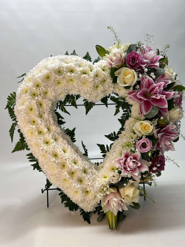 Lily Heart on stand
