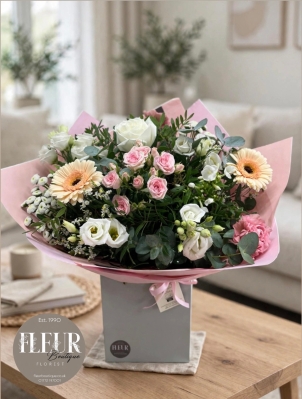 Pastel Pinks Hand Tied