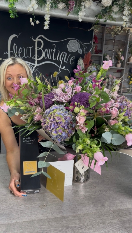 Showstopper Pastel Hand tied