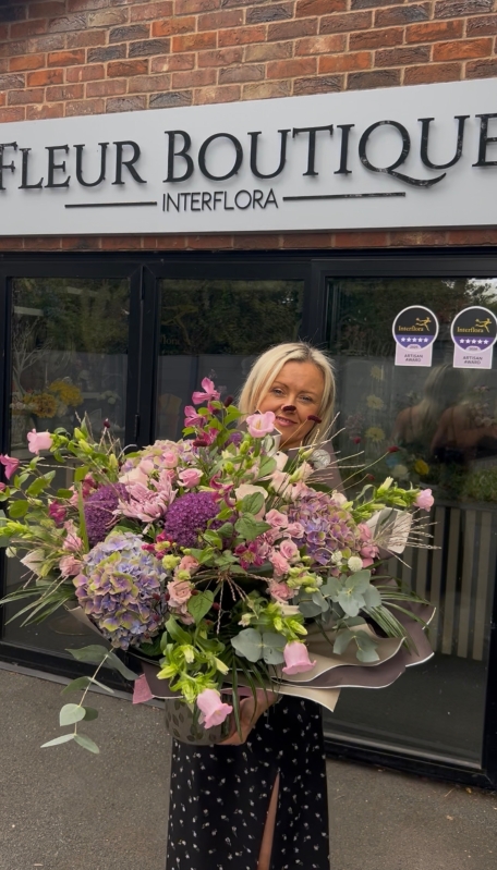 Showstopper Pastel Hand tied