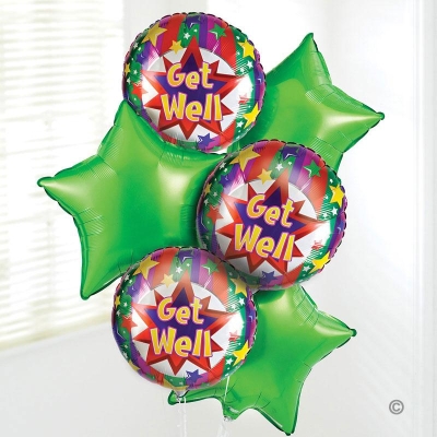 Get Well Balloon Bouquet