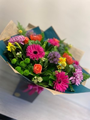 Vibrant Vibes Handtied Bouquet