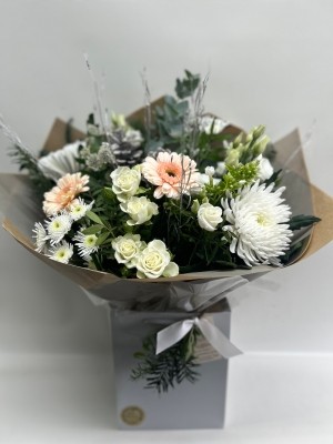 Winter Whites Hand Tied Bouquet
