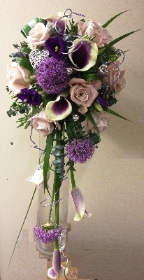 Rose and Calla Shower Bouquet