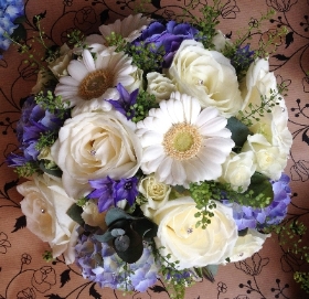 Rose Germini and Hydrangea Posy Bouquet