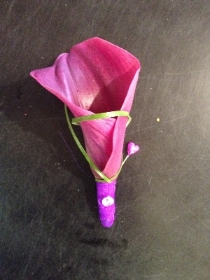 Calla Buttonhole