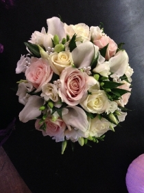 Rose, Calla and Freesia Bridal Posy