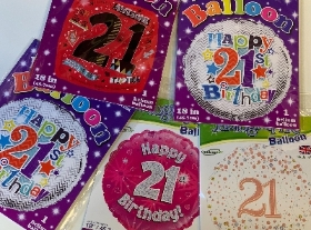 21 Helium Balloon