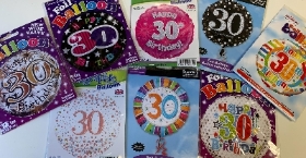 30 Helium Balloon