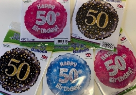 50 Helium Balloon