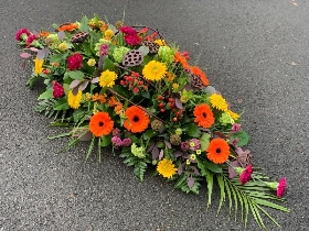 Casket Spray Autumn Bright