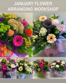 January Flower Arranging Workshop