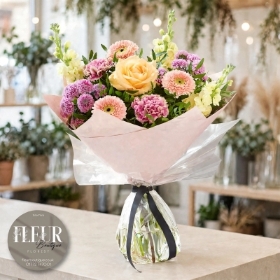 Hand tied bouquet made from our finest flowers